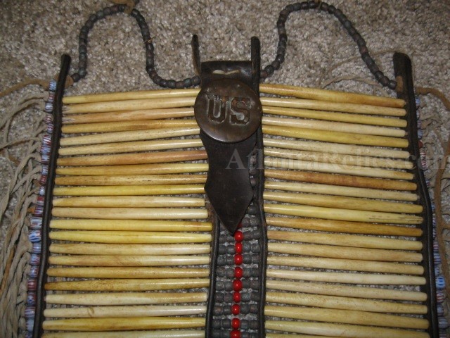 Beautiful Plains Indian Hairpipe Breast Plate