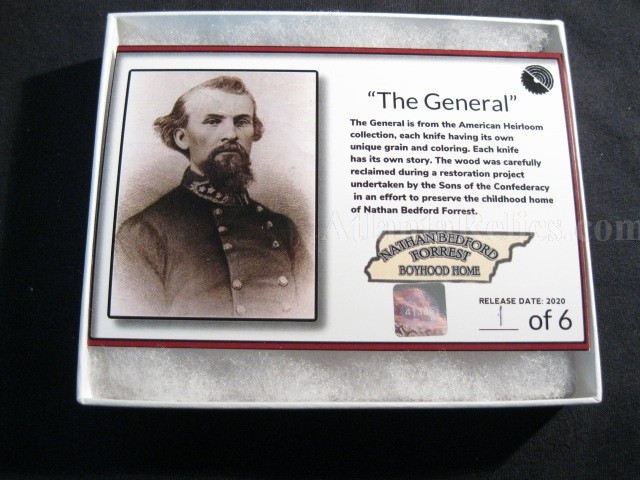 KKK Related - Nathan Bedford Forrest  - Knife with Box / 1 of 6