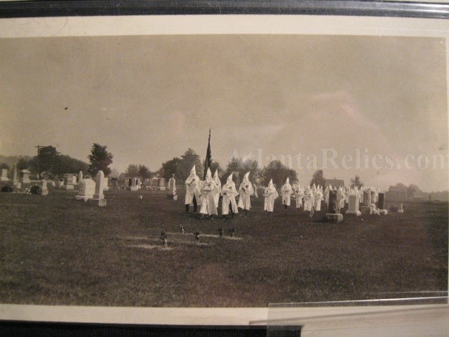 Original 1920's KKK Funeral Photos (5)