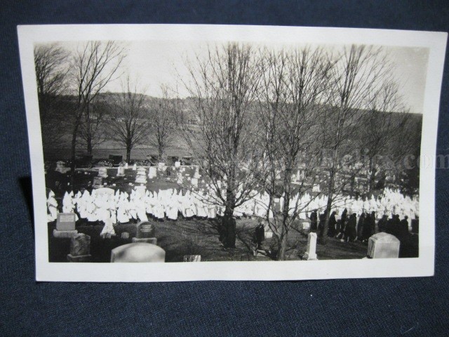 Original 1920's KKK Funeral Photos (8)
