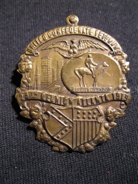 Civil War - U.C.V. Reunion Badge -1919 - Atlanta, Ga.