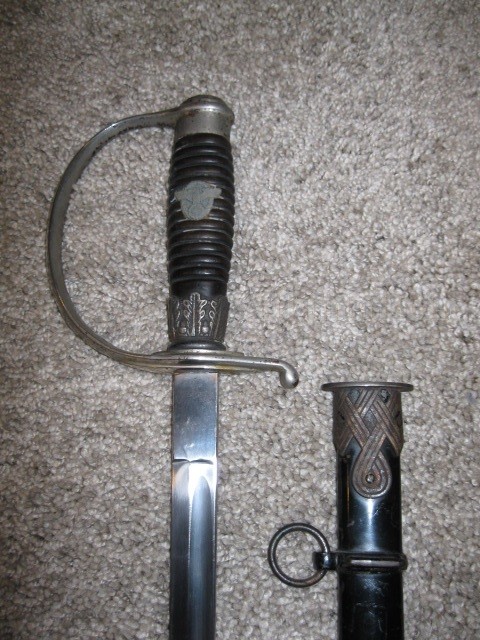 Rare WW11 German SS Police Degan - Sword