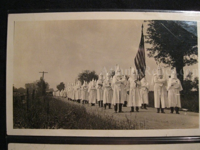 Original 1920's KKK Funeral Photos (5)